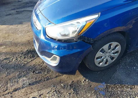 2017 Hyundai Accent Se z USA, uszkodzony, nr VIN KMHCT5AE8HU338810